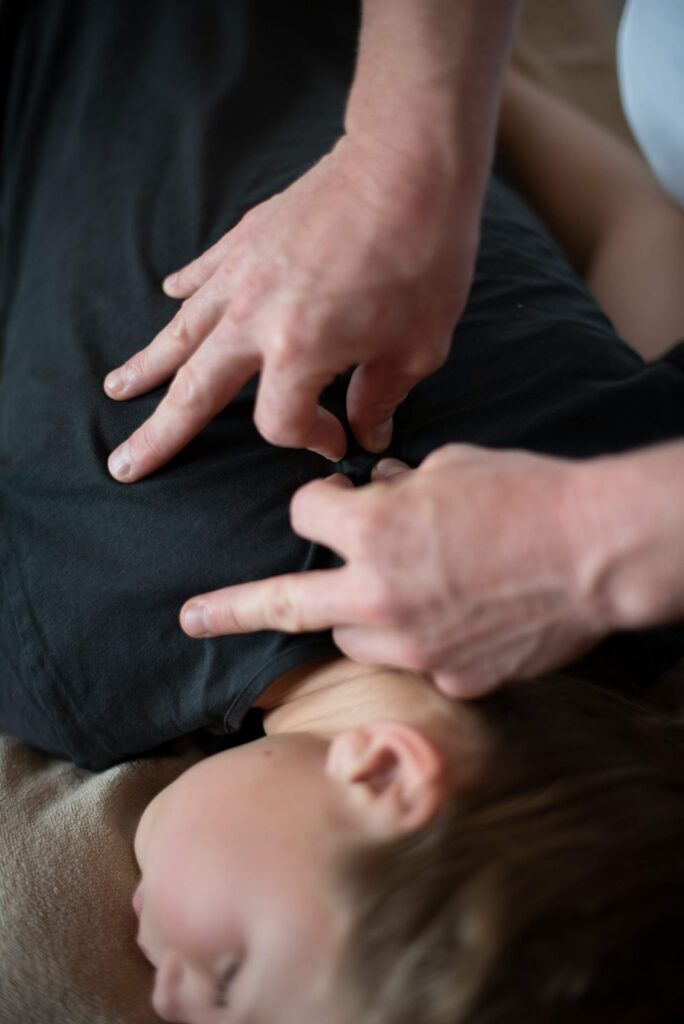 Soft tissue therapy with a chiropractor